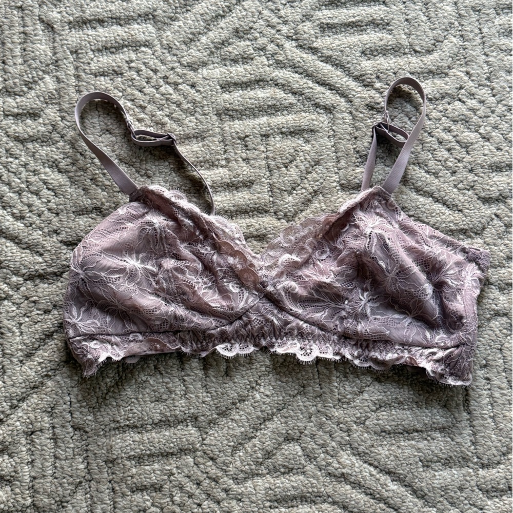 Yitty Lace Bralette in Dusty Mauve